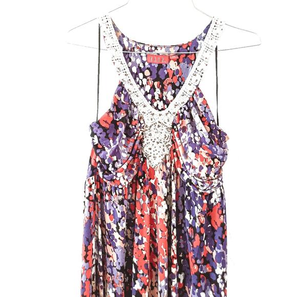 Elle Multicolor Maxi Dress in Large Bubble M - Picture 4 of 8